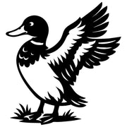 Mallard Duck DXF File – CNC Cutting Design | ABDUCK20