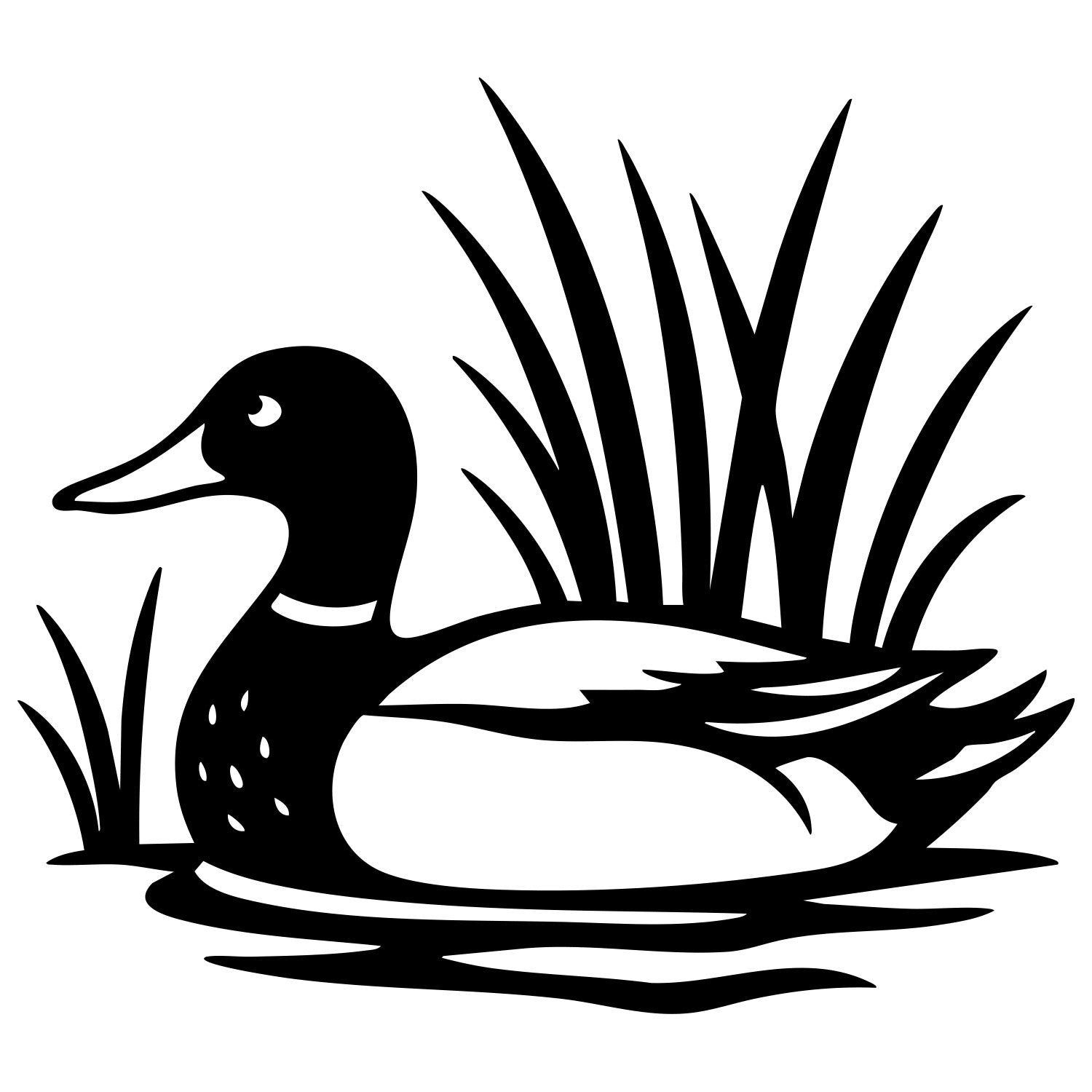 Mallard Duck DXF File – CNC Cutting Design | ABDUCK22