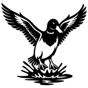 Mallard Duck DXF File – CNC Cutting Design | ABDUCK30