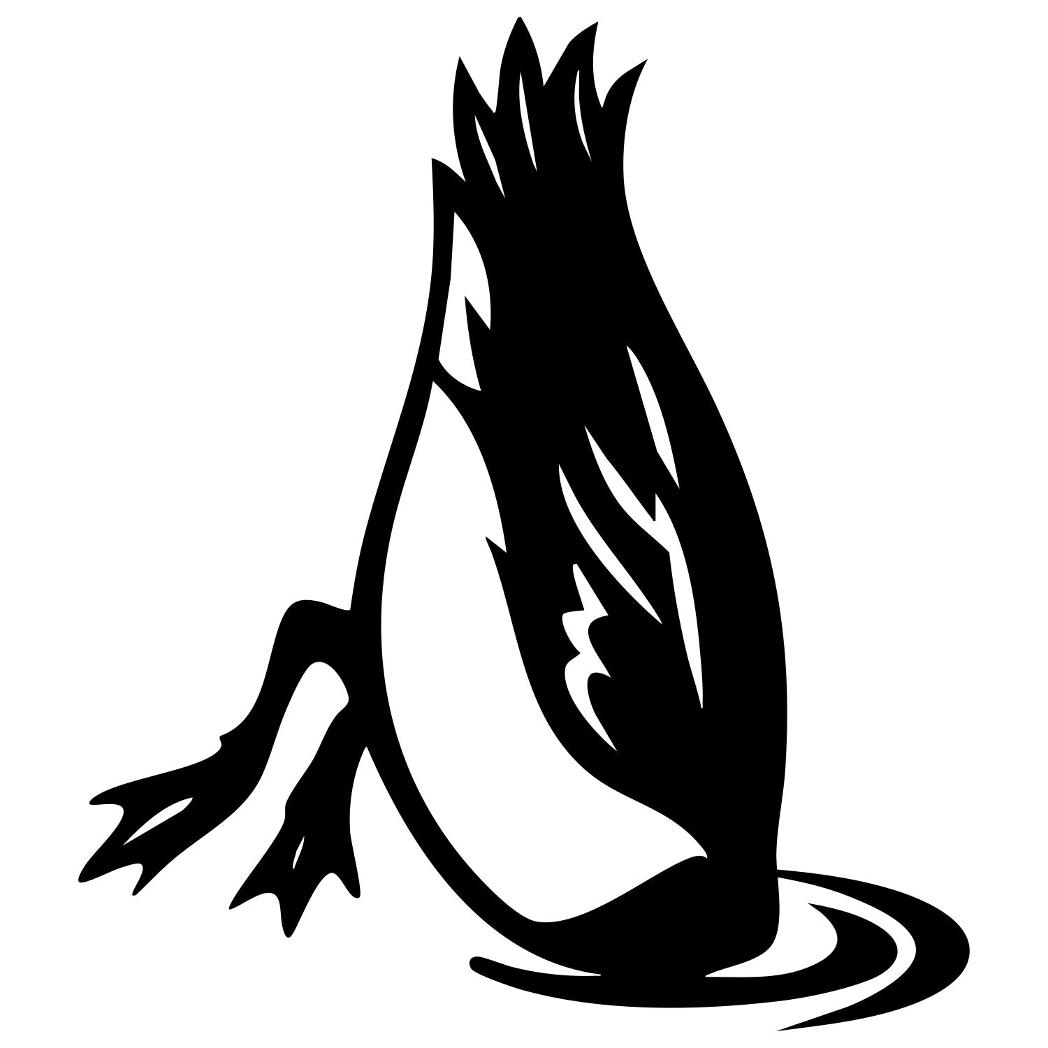 Mallard Duck DXF File – CNC Cutting Design | ABDUCK134