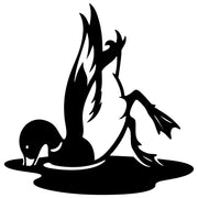 Mallard Duck DXF File – CNC Cutting Design | ABDUCK137