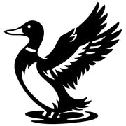 Mallard Duck DXF File – CNC Cutting Design | ABDUCK141