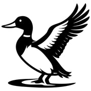 Mallard Duck DXF File – CNC Cutting Design | ABDUCK147