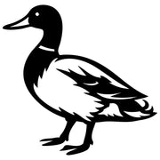 Mallard Duck DXF File – CNC Cutting Design | ABDUCK149