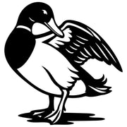 Mallard Duck DXF File – CNC Cutting Design | ABDUCK162