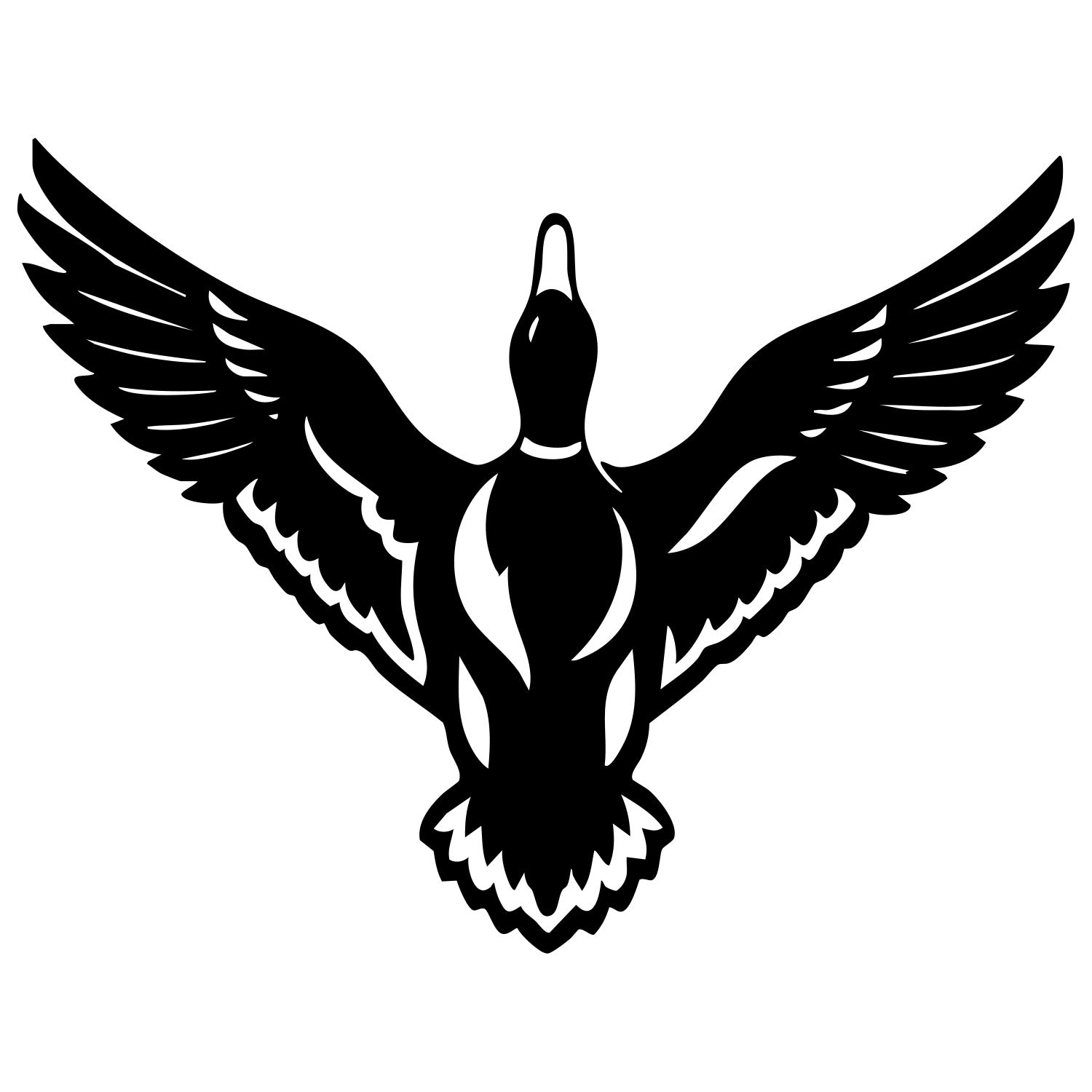 Mallard Duck DXF File – CNC Cutting Design | ABDUCK166