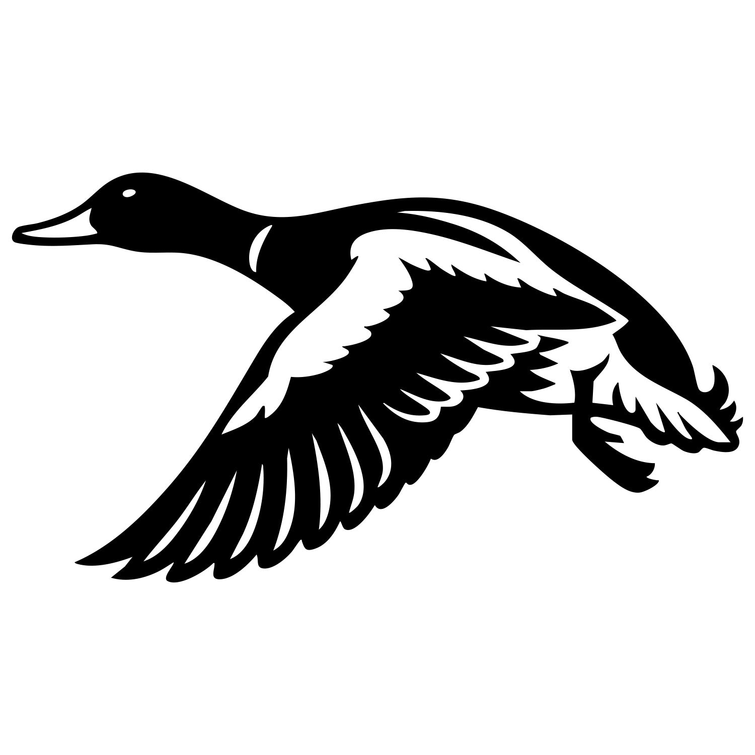 Mallard Duck DXF File – CNC Cutting Design | ABDUCK45