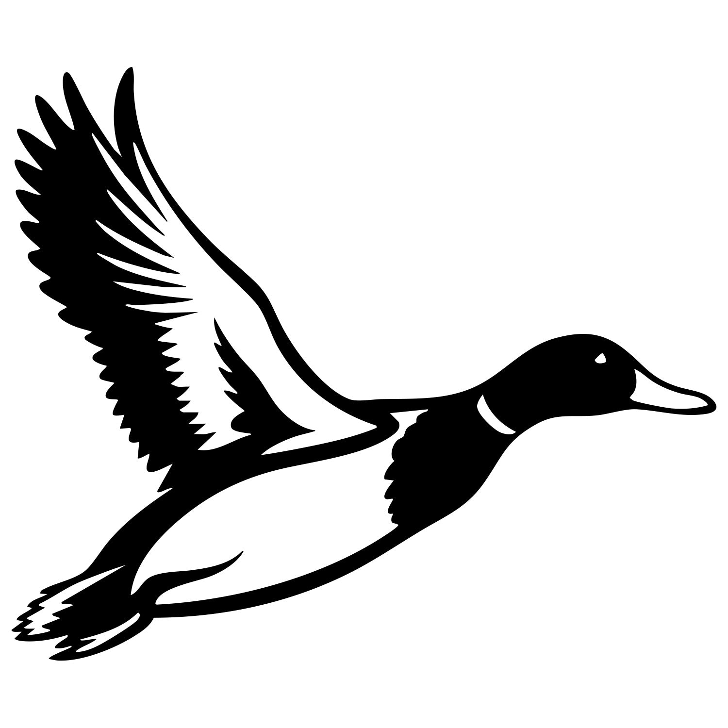 Mallard Duck DXF File – CNC Cutting Design | ABDUCK50