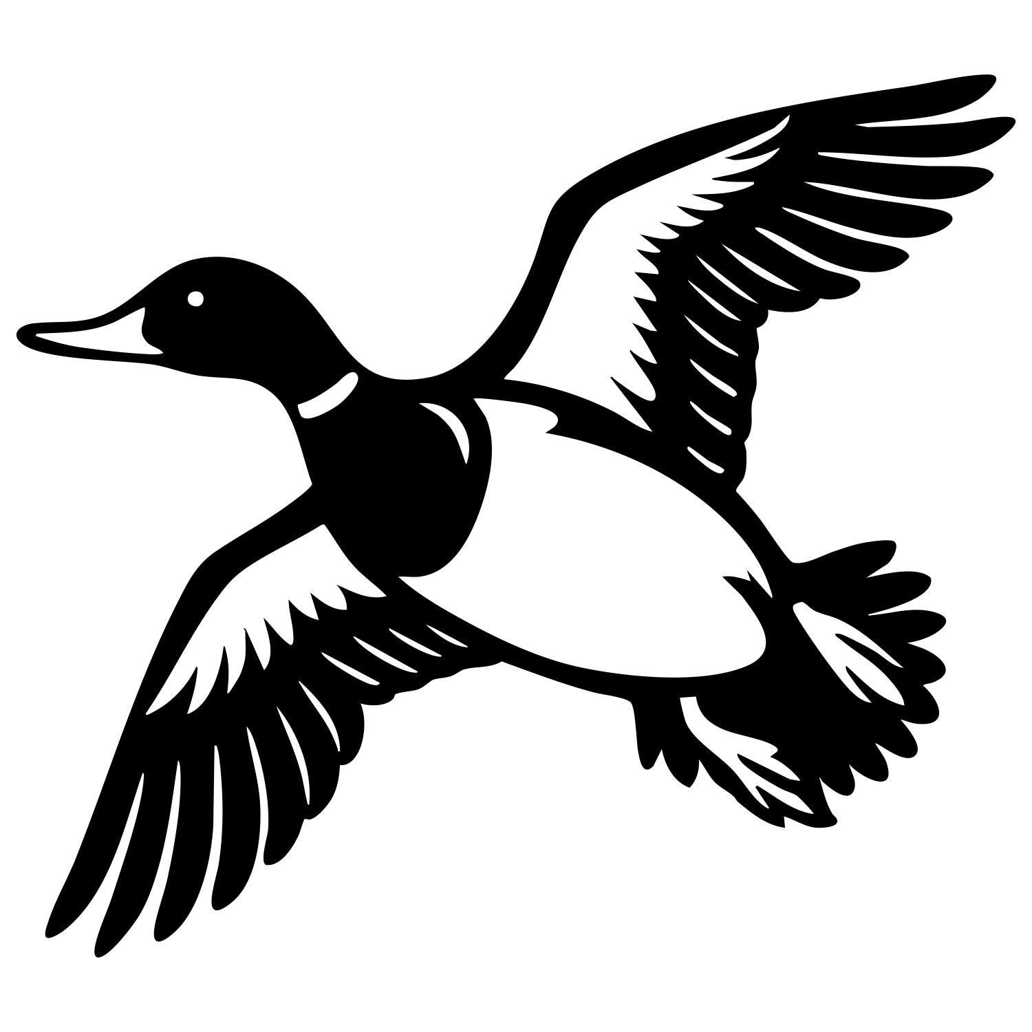 Mallard Duck DXF File – CNC Cutting Design | ABDUCK84