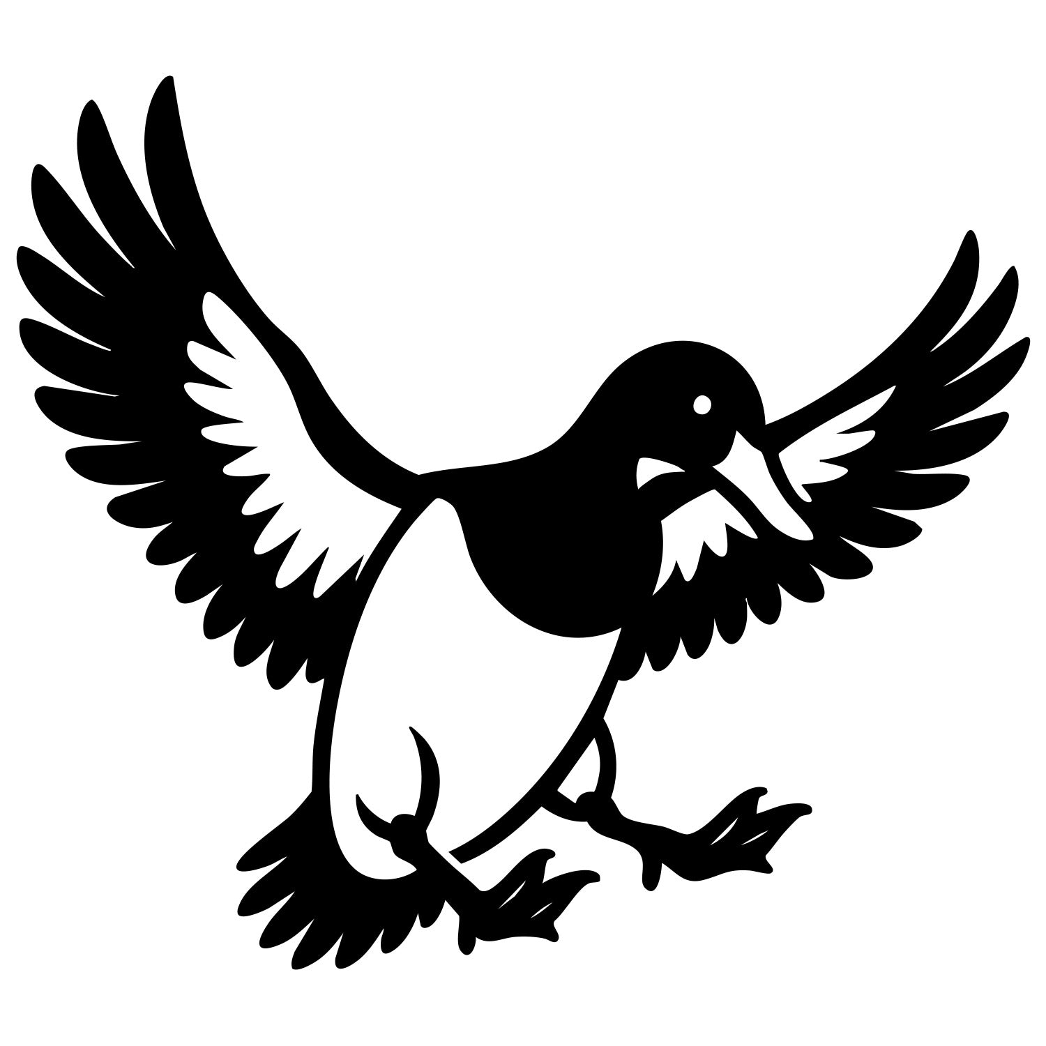 Mallard Duck DXF File – CNC Cutting Design | ABDUCK96