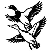 Mallard Duck Family DXF File – CNC Cutting Design | ABDUCK119