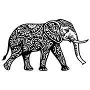 Mandala Elephant DXF File – CNC Cutting Design | AWELEPHANT632