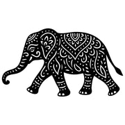 Mandala Elephant DXF File – CNC Cutting Design | AWELEPHANT671