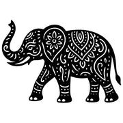 Mandala Elephant DXF File – CNC Cutting Design | AWELEPHANT674