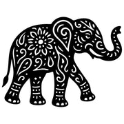 Mandala Elephant DXF File – CNC Cutting Design | AWELEPHANT693