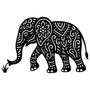 Mandala Elephant DXF File – CNC Cutting Design | AWELEPHANT710