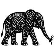 Mandala Elephant DXF File – CNC Cutting Design | AWELEPHANT711