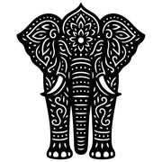 Mandala Elephant DXF File – CNC Cutting Design | AWELEPHANT728