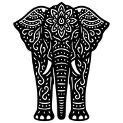 Mandala Elephant DXF File – CNC Cutting Design | AWELEPHANT730