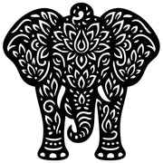 Mandala Elephant DXF File – CNC Cutting Design | AWELEPHANT735
