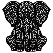 Mandala Elephant DXF File – CNC Cutting Design | AWELEPHANT736