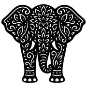 Mandala Elephant DXF File – CNC Cutting Design | AWELEPHANT738