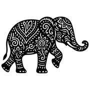 Mandala Elephant DXF File – CNC Cutting Design | AWELEPHANT748