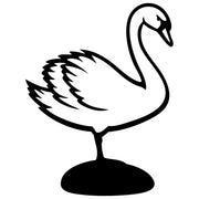 Mute Swan DXF File – CNC Cutting Design | ABSWAN18