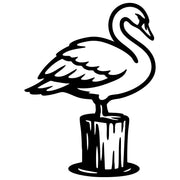 Mute Swan DXF File – CNC Cutting Design | ABSWAN21