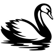 Mute Swan DXF File – CNC Cutting Design | ABSWAN4