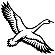 Mute Swan DXF File – CNC Cutting Design | ABSWAN9