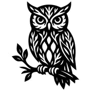 Owl Tree DXF File – CNC Cutting Design | ABOWL240