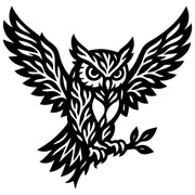Owl Tree DXF File – CNC Cutting Design | ABOWL241