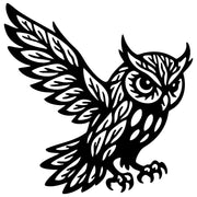 Owl Tree DXF File – CNC Cutting Design | ABOWL255