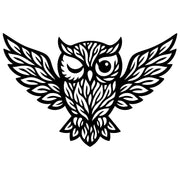 Owl Tree DXF File – CNC Cutting Design | ABOWL287