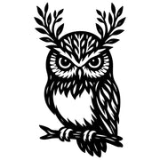 Owl Tree DXF File – CNC Cutting Design | ABOWL295