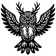 Owl Tree DXF File – CNC Cutting Design | ABOWL302