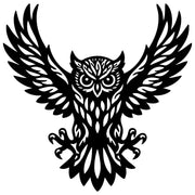 Owl Tree DXF File – CNC Cutting Design | ABOWL306