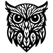 Owl Tree Head DXF File – CNC Cutting Design | ABOWL153