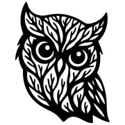 Owl Tree Head DXF File – CNC Cutting Design | ABOWL156