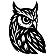 Owl Tree Head DXF File – CNC Cutting Design | ABOWL159