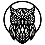Owl Tree Head DXF File – CNC Cutting Design | ABOWL160