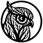 Owl Tree Head DXF File – CNC Cutting Design | ABOWL167