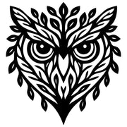 Owl Tree Head DXF File – CNC Cutting Design | ABOWL178