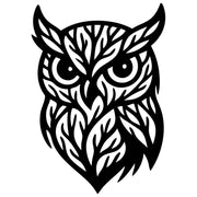 Owl Tree Head DXF File – CNC Cutting Design | ABOWL184