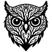 Owl Tree Head DXF File – CNC Cutting Design | ABOWL188