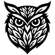 Owl Tree Head DXF File – CNC Cutting Design | ABOWL189