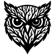 Owl Tree Head DXF File – CNC Cutting Design | ABOWL195
