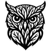 Owl Tree Head DXF File – CNC Cutting Design | ABOWL197