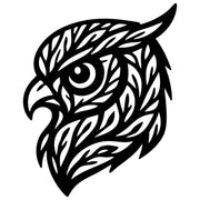 Owl Tree Head DXF File – CNC Cutting Design | ABOWL204